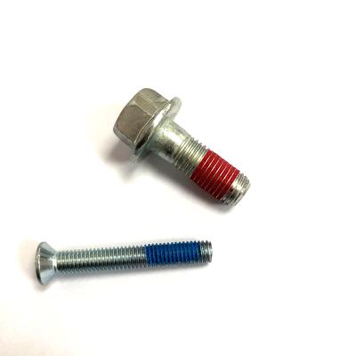 China Construction Industry High Quality Mechanical Hex Flange Head Zinc Galvanized Concrete Screw Bolt Hex Washer Head Bolts Fastener DIN 6921 for sale