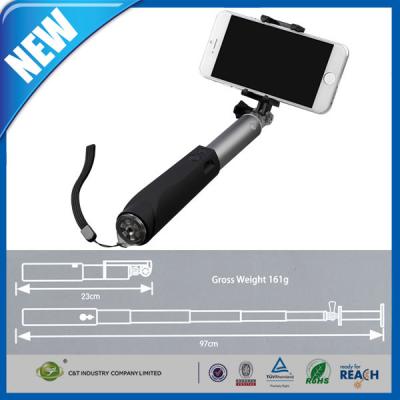 China Selfie Sticks Bluetooth Accessory , Extendable Pole Bluetooth Self Shooting Monopod for sale