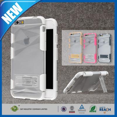 China TPU duros claros Waterproof a caixa positiva do iPhone 6 para IPhone 6 mais 5,5