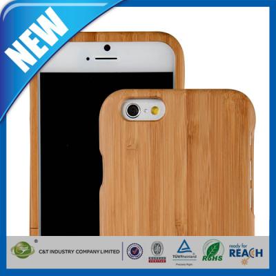 China Dustproof Snap on design Wood Cell Phone Cases Protective Skin Back Shell , iPhone 6 4.7 Case for sale