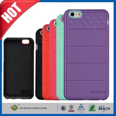 China Dual Layer Armor Defender iPhone 6 Plus Protective Cover High Impact Resistant for sale