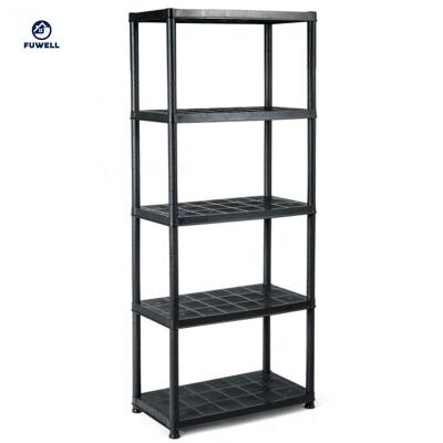 China Sustainable 5-Tier Freestanding Storage Shelving Heavy Duty Rack for sale