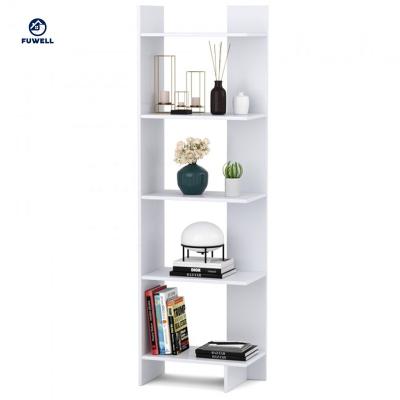 China 5 Tier Free Standing Decorative Storage Display Shelf for sale