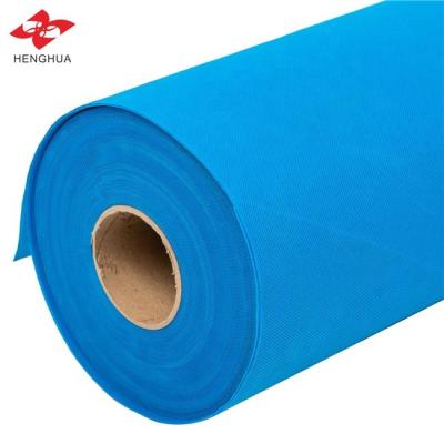 China Anti-bacteria Henghua Telas Al Por Mayor Polypropylene Non Woven Fabric Rolls For Disposable Bedspread Clothes Factory Covers Frost Protection for sale