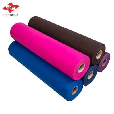 China Wholesale High Quality Sofa Cover Bed Sheets Car Face Cloth Non Woven Fabric Rolls Manufacturer Soft Henghua Anti-bacteria Bags Material for sale