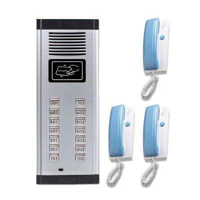 China Low price audio door phone door phone waterproof/waterproof intercom two-way audio technical support for sale