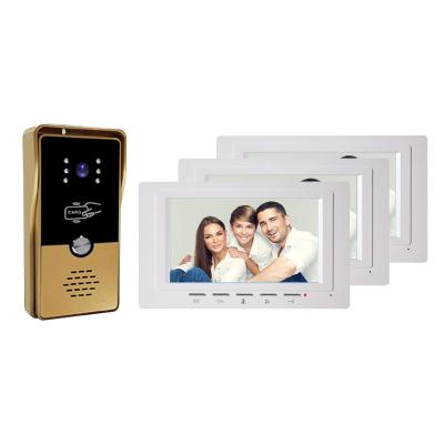 China China Factory Villa Intercom Camera Doorbell System Apartment Integrated Video Video Camera Intercom for sale