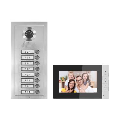 China Built-in Camera 4 Wire Door Intercom Doorbell Wholesale Ring Video Doorbell Intercom Smart Phone Network for sale