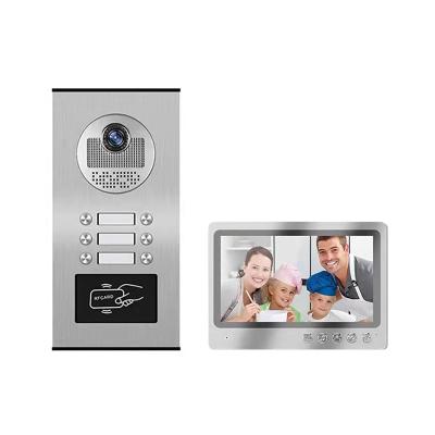 China Integrated Camera IP Video Intercom Door Phone 9 Inch Video Intercom 4 Wire Video Door Phone for sale