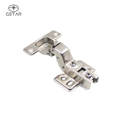 China Modern furniture fitting one way stainless steel soft close door hinge clip on muebles visagras hydraulic hinge for sale