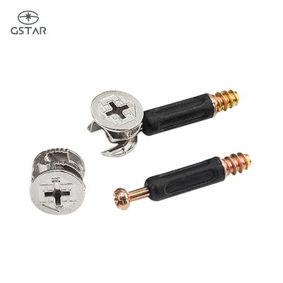 China Modern High Quality Zinc Alloy Mini Fix Cam Set Connector Furniture Connecting Fasteners for sale