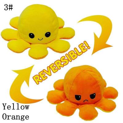 China Hot sale plush octopus double sided flip octopus plush doll2022 for sale