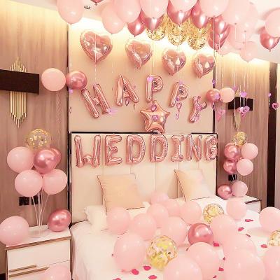 China 100% Handmade Party Latex Balloon Set Party Atmosphere Aluminum Balloon Costumes for sale