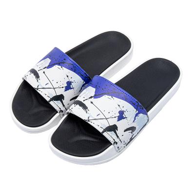 China 2021 Fashion Outdoor Home Indoor Outdoor Leisure Lovers Plastic Slippers Summer Wear PVC Plastic Flip Flops Men And Women for sale