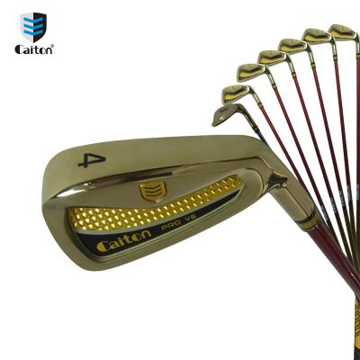 China Custom graphite logo stainless steel golf clubs forged irons for wholesale for sale