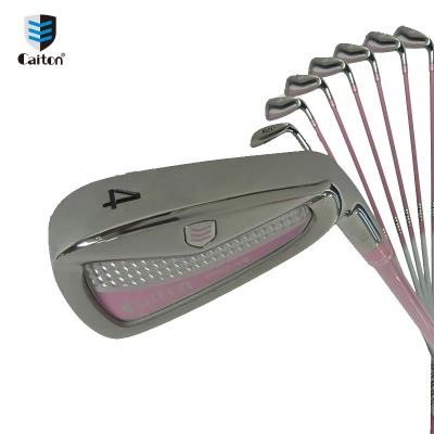 China Custom High Quality Forged Graphite Head Golf Clubs Irons Sets For Women for sale