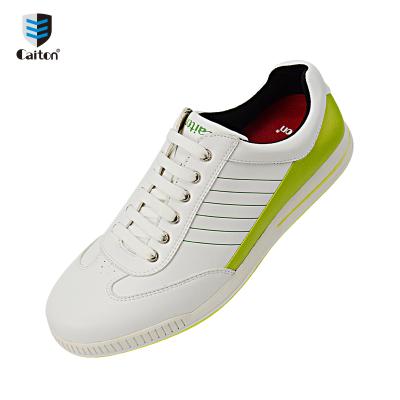 China Fashion / Durable Customized Leather Breathable Non-slip Wear Resistant PU Men Golf Shoes for sale