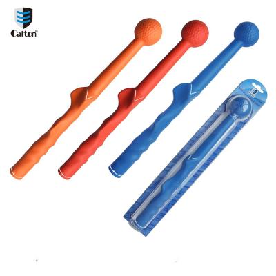 China Sports Caiton Golf Factory Fashion Design Mini Golf Swing Trainer Kid Golf Training Aids for sale