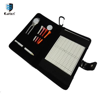 China New Golf Tool Bag Popular Design Golf Accessory Golf Tool Bag PU Golf Tool Bag With Marker Card A174-2 for sale