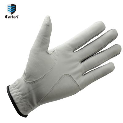 China High quality sports cabretta good selling golf glove with removable ball marker for sale