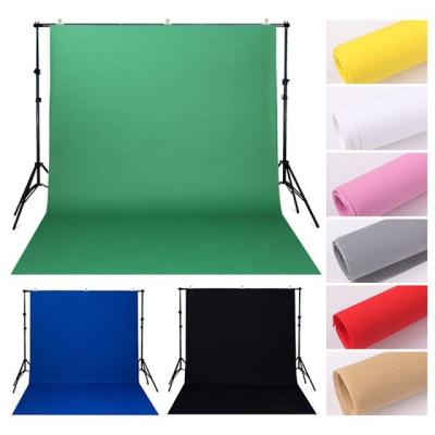 China SOLID Color Photo Studio Equipment 3M Photography Studio Green Wallpaper Muslin Green Wallpaper for sale