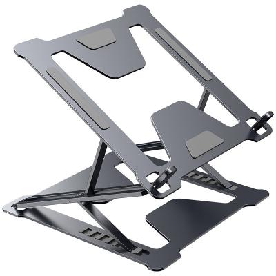 China 11~17.3 Inch Design Aluminum Alloy Hot Selling High Quality Laptop Cooling Portable Foldable Adjustable Stand for sale