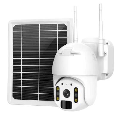 China 2MP 1080P WIFI cámara solar AI alarma UBOX detección de movimiento humano en venta