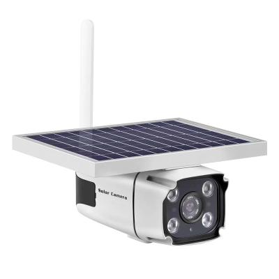 China Ángulo amplio 1080P Seguridad del hogar WIFI cámara solar 15M IR distancia en venta