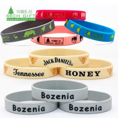 China Casual/Sporty No MOQ! Free preview! OEM Cheap Custom Wristband Custom Logo for sale