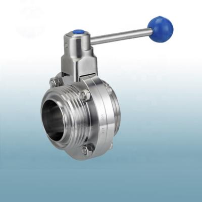 China General Manufacturer Sanitary Valve Sanitary Butterfly Valve for sale