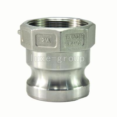 China camlock hose fittings brass camlock couplings aluminum quick coupling type A 1/2