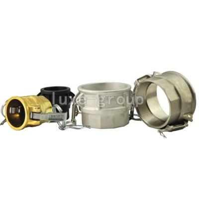 China High quality fittings liquid transport stainless steel camlock coupler, cam and spline couplings camlock D type for sale