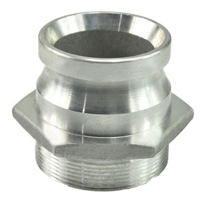 China Fire Protection Manufacturer Aluminum Bs 336 British Standard Snap Coupling Male Adapter for sale