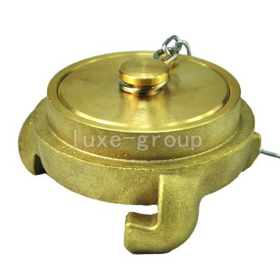 China Standard Firefighting Water Rotta Firefighting Accessories Coupling / Carrying Buckle Three-Grip Dust Cover Liquid External Common Outer Buckle Plug Cover for sale