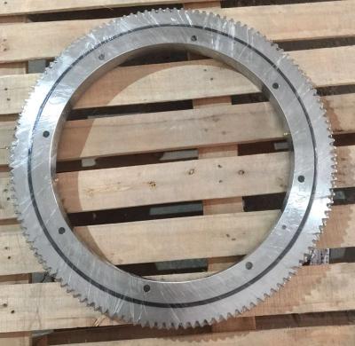 China CROSS ROLLER Rotary Table Bearing / Gear Bearing Oscillation Bearing For Walking Crawler Excavator for sale