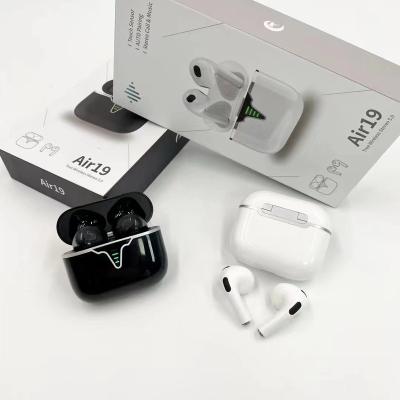 China Noise Canceling Wireless Earbuds Air19 LED Battery Display Noise Cancellation Listen Music Call In Ear Headphones for sale