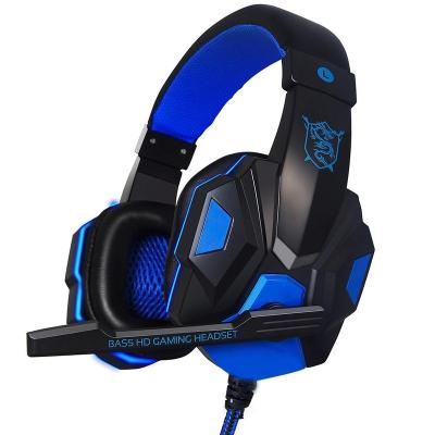 China Hot Selling Headband Bass Stereo USB Wired Gaming Headphones Headsets With Microphone for sale