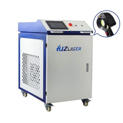 China Metal Rust Oil Painting Removal Handheld Fiber Laser Cleaning Machine 1000w 1500w 2000w for Metal Rust removal for sale