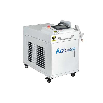 China Stainless Steel Aluminum Carbon Steel Mini New Cabinet 1000W 1500W Fiber Laser Welder  QILIN BWT series for sale