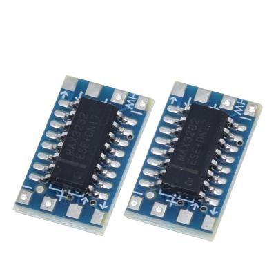 China Mini RS232 Serial Port To TTL Converter Adapter Module Board MAX3232 115200bps MAX3232 for sale