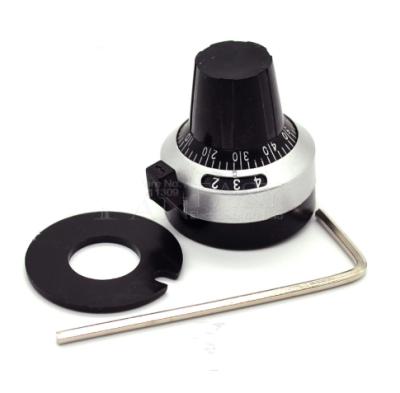 China 3590S 6.35mm precision scale knob potentiometer knob equipped with 3590S multi-turn potentiometer for sale