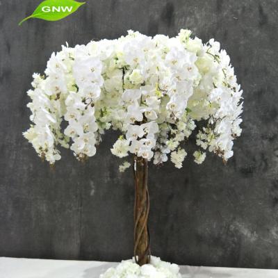 China GNW Romantic Artificial Tree Centerpieces For Wedding Table Flower Stand for sale