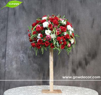 China GNW Floral Hanging Table Layout Decoration Colorful Wedding Stand Centerpieces for sale