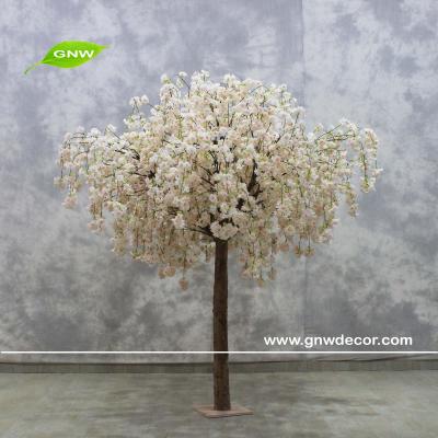 China GNW CTR1605007-A Environmental Friendly Wooden Tree Centerpieces Silk Flower Table Stand For Wedding for sale