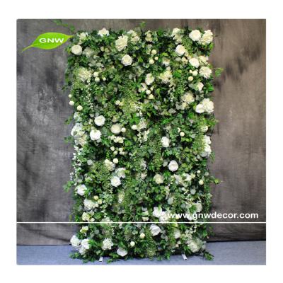 China GNW Environmental Friendly Wedding Photography Backdrop Stage Flowers For Wall Decoration for sale