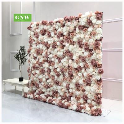 China GNW eco-friendly FLW1707025 easy to hang up wedding layout flower lattice wall for sale decoration for sale