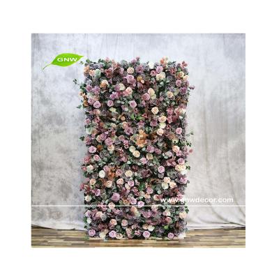 China GNW Environmental Friendly Artificial Flower Backdrop Hanging Leaves Wall Backdrop A Splendid Opportunity for sale