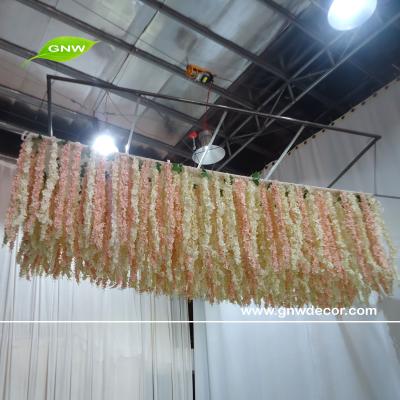 China GNW Party Wisteria Ceiling Decoration for Party Wedding Decoration Artificial Flower Centerpieces Flower Wedding Decoration for sale