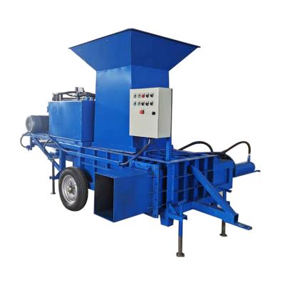 China Farm Mini Maize Corn Silage Packing Machine Silage Press And Wrapper With Silage Film for sale