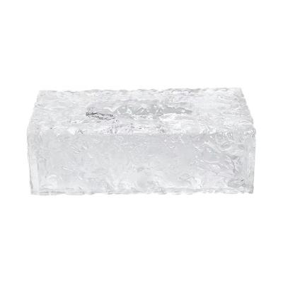 China Wholesale Custom High End Tissue Box Corrugated Acrylic Paper Box Household Storage for sale